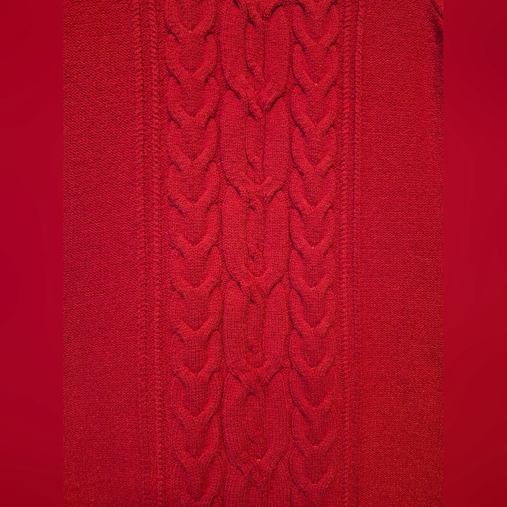 Cable Knit Sweater Dress - Picture 12 of 14